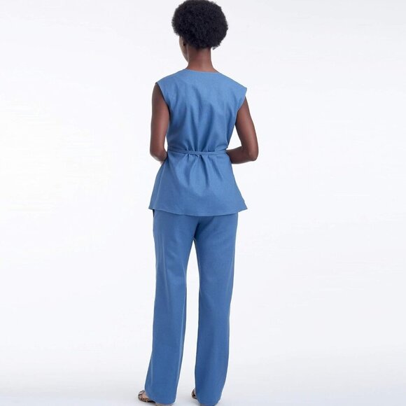 Simplicity S9147 Misses Easy-To-Sew Vest & Pull-On Pants Pattern Sizes 6-14 - Picture 5 of 5
